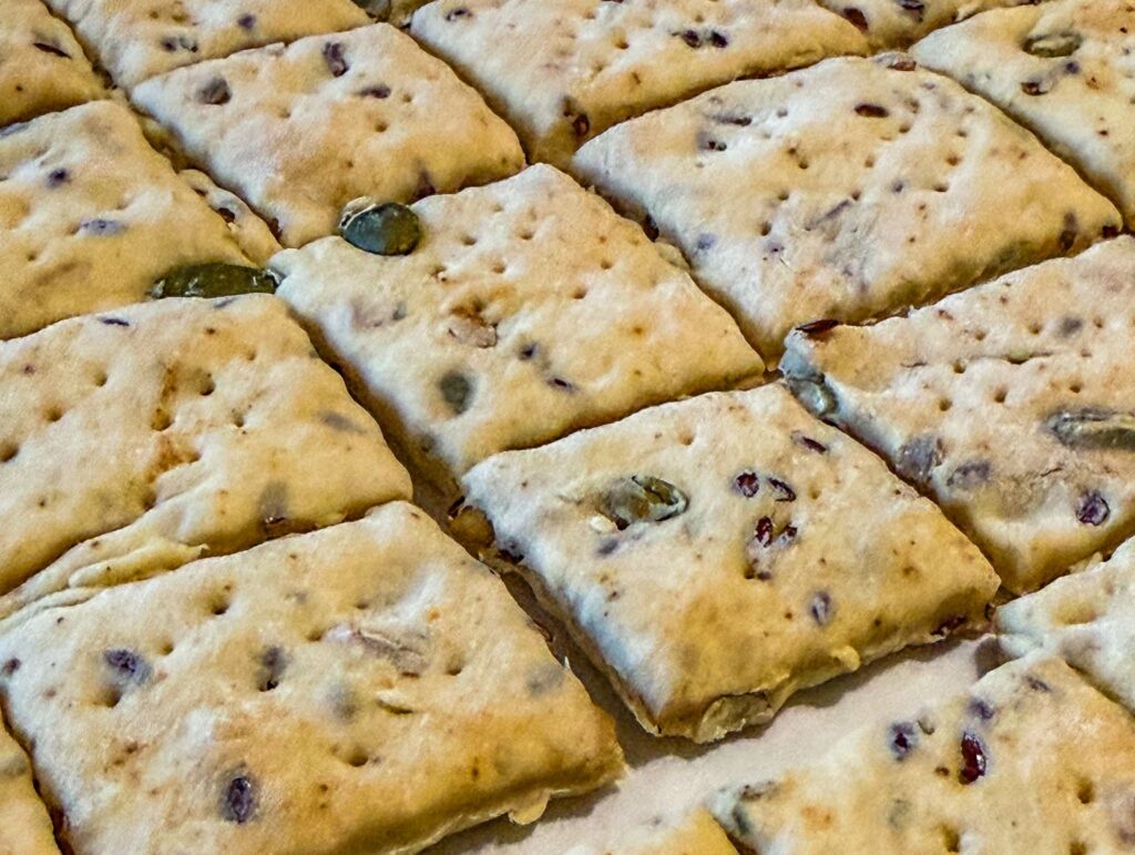 Ricetta crackers ai semi fatti in casa